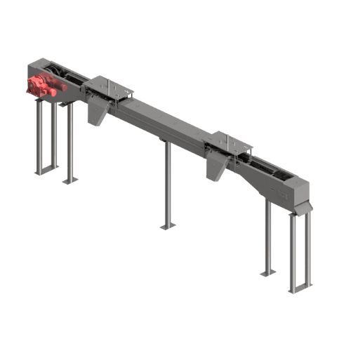 HORIZONTAL STEEL BELT CONVEYOR